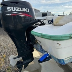 サンフレンド21 スズキ船外機　ガーミン魚探　アイパイロット付き　エンジン走行少の画像