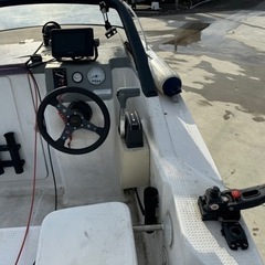 サンフレンド21 スズキ船外機　ガーミン魚探　アイパイロット付き　エンジン走行少の画像