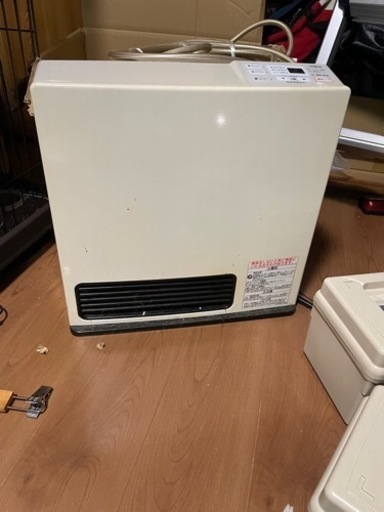 ガスファンヒーター　都市ガス　8メートルホース