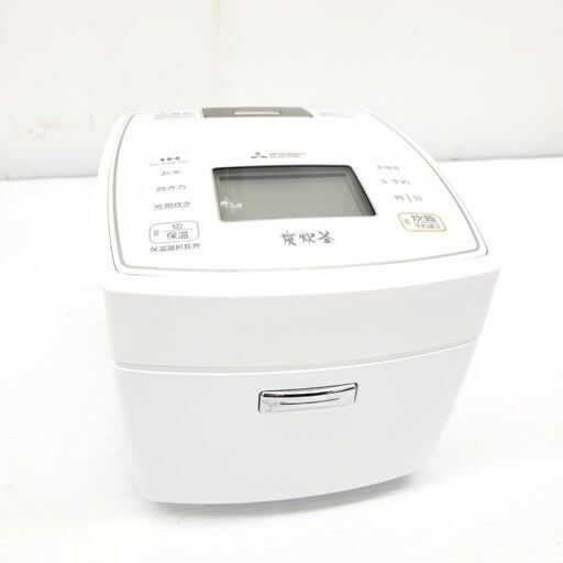 11/30三菱/MITSUBISHI 炊飯器 NJ-KSE10C-W 2021年製 5.5合炊 IH