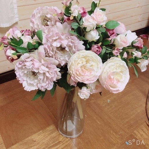 フランフランのお花と花瓶