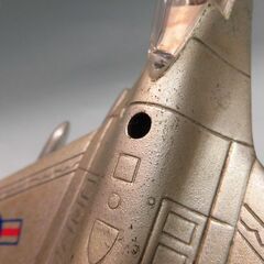卓上置物兼ライター（ガス）　米空軍F-16 戦闘機プラモデル　一部金属使用　日本製中古　の画像