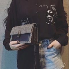 チェーンバッグ　ショルダーバッグ　新品未使用　ブラックの画像