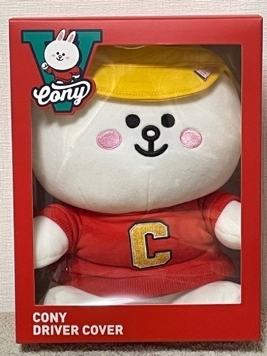新品未使用★LINE FRIENDS ラインフレンズ　ドライバー用ヘッドカバー