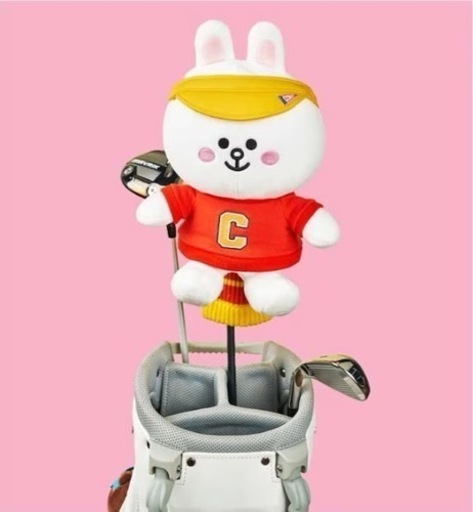 新品未使用★LINE FRIENDS ラインフレンズ　ドライバー用ヘッドカバー