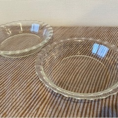 iwaki 耐熱皿　2枚　無料の画像