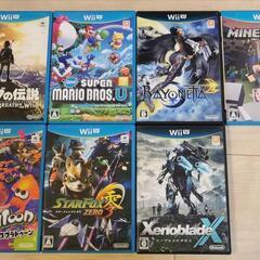 WiiU 32GB+ソフト7本のセットの画像