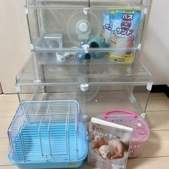 ハムスター ケージ・キャリー・飼育セットの画像