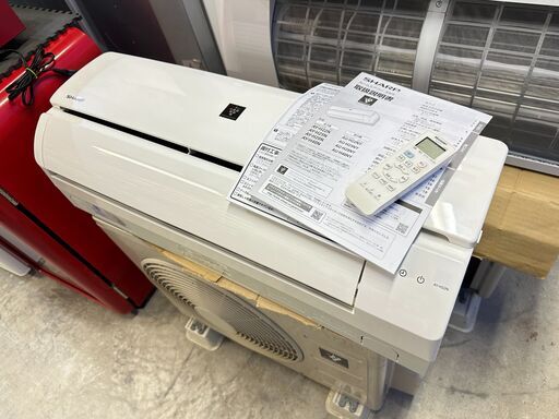 【動作保証あり】SHARP シャープ 2018年 2.2kw 6畳用 冷暖房ルームエアコン AY-H22N ③【管理KR424】
