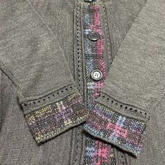 日本製　カーディガン　ジャケット風　美品の画像
