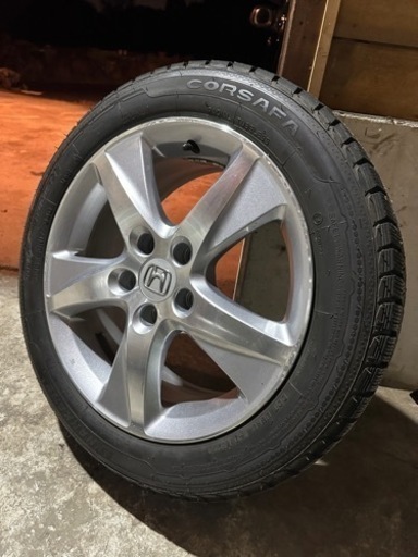 ホンダ アコードツアラー 純正 17インチ アルミホイール　スタッドレスタイヤ　225/50R17 4本セット★ インスパイア等にも