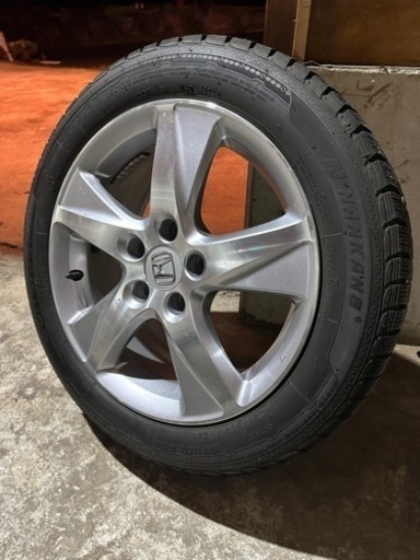 ホンダ アコードツアラー 純正 17インチ アルミホイール　スタッドレスタイヤ　225/50R17 4本セット★ インスパイア等にも