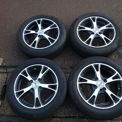 格安　アルミホイールセット　サマータイヤ　155/65R14 4...