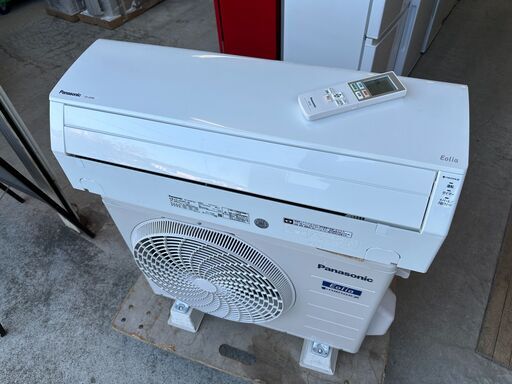 【動作保証あり】Panasonic Eolia 2019年 2.2kw 6畳用 冷暖房ルームエアコン CS-J229C【管理KR425】