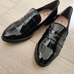 新品未使用品、晴雨兼用ローファーの画像