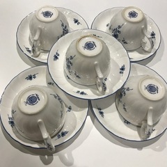 廃盤 ノリタケ クラフトーンシリーズ カップ＆ソーサー　5客セット