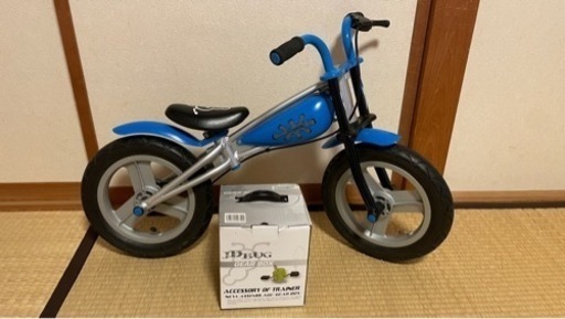 値下げしました。8000円→5000円トレーニングバイク キックバイク エアータイヤ＆ブレーキ付 JDBUG TRAINER TC-04 ランニングバイク 自転車の平衡感覚を遊びながら学ぶ 子供用 キッズ用 JDRAZOR