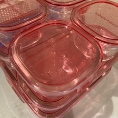 iwaki ziploc ニトリ　保存容器の画像