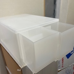 【引取りの方が決まりました】無印　CD収納ケース