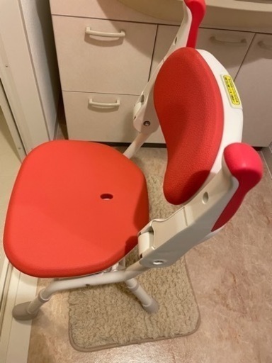 美品　介護椅子　レッド　シャワーベンチ　安寿