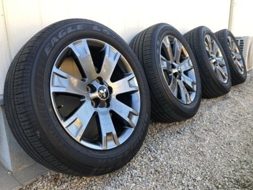 デリカD5 ジャスパー　純正　ホイールタイヤ4本セットグッドイヤータイヤ