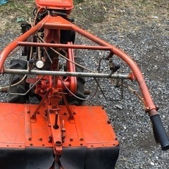 クボタ ヘルパーK-250 耕運機 クボタ7.5馬力エンジン 引き取り限定