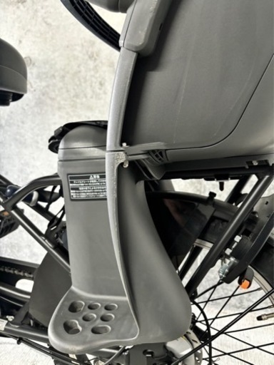 【美品】電動自転車 3人乗り ギュットクルーム•R•DX マットブラック