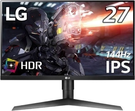LG 27インチ 144Hz ゲーミング モニター 27GL650F-B