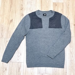 THE NORTH FACE ストレッチ セーター グレー