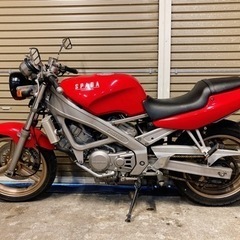 ホンダ　VT250 スパーダ　配送可能　支払いは現金or振り込みも可能　赤の画像