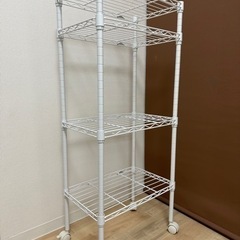 【0円】オシャレ白いラック