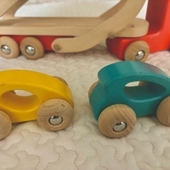 Bornelund  ボーネルンド BAJO バヨ 車をはこぶトラック キャリアカー 木のおもちゃの画像