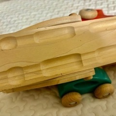 Bornelund  ボーネルンド BAJO バヨ 車をはこぶトラック キャリアカー 木のおもちゃの画像