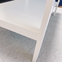IKEA ローテーブル　ホワイトの画像