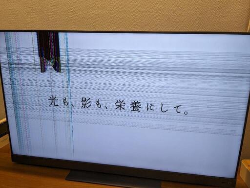 東芝レグザ55型タイムシフトレコーダーとして使用可（ジャンク)
