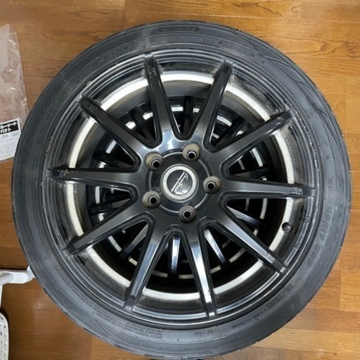 205/45R17 7J 48 タイヤホイール 4本セット