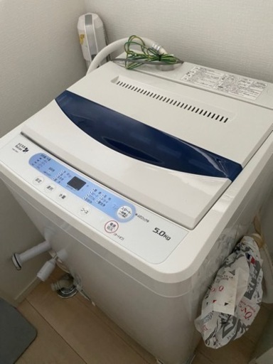 洗濯機5k  決まりました！キャンセル待ちになります！