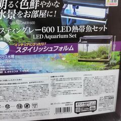【未使用】ニッソー　６０ｃｍ水槽　ＮＥＷスティングレー　ＮＳ−１０６　ガラスフタ無しの画像