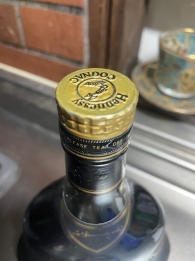 ヘネシー XO 金キャップ　グリーンボトル　Hennessy 