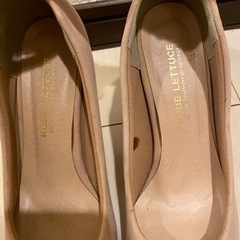 KOBE LETTUCE✨パール付きパンプス✨冠婚葬祭✨の画像