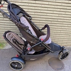 フィルアンドテッズ　二人乗りベビーカー
