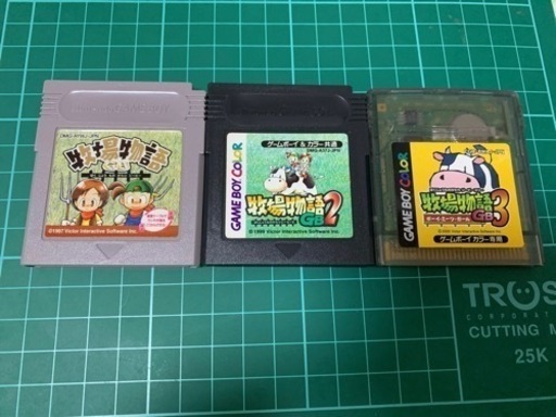 牧場物語セット　ゲームボーイカラー　中古品　ソフトのみ