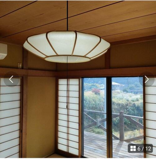 和風天井ライト