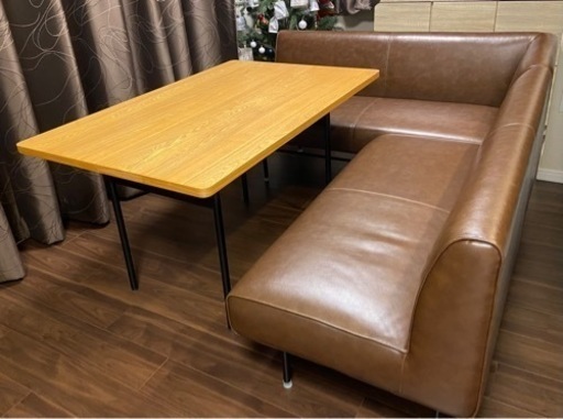 値下げ！unico ウニコ　ダイニングテーブ　北欧　モダン　ヴィンテージ