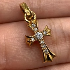 クロムハーツ　ベビーファットパヴェダイヤ　22K 3.4g 袋　...