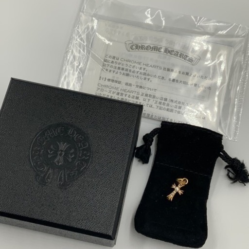 クロムハーツ　ベビーファットパヴェダイヤ　22K 3.4g 袋　箱　インボイス原本修正