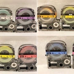 美品 TEPRA pro テープカートリッジ 11つ付 テプラ ラベルライターの画像