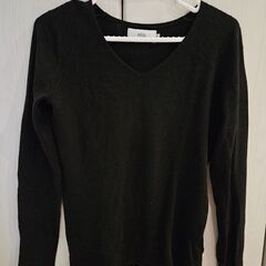 AZUL by moussy 黒 ニット