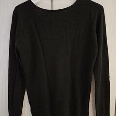 AZUL by moussy 黒 ニットの画像