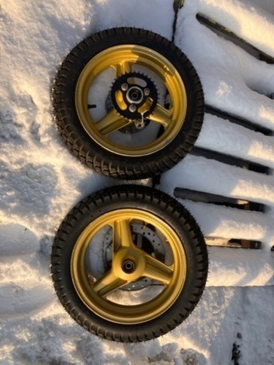 HONDA エンプ　等に　スタッドレスタイヤ付きホイール